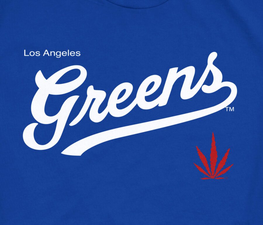 Batter Up design -Royal Blue T-shirt - Image 2