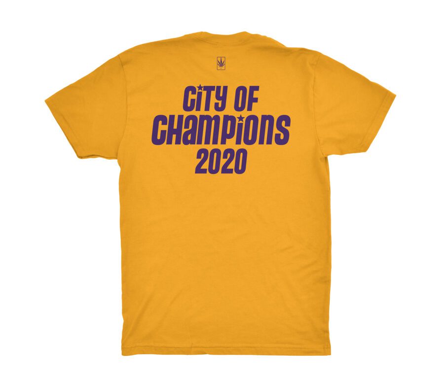 Jump Shot design -Gold T-shirt - Image 4