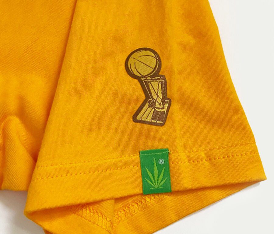 Jump Shot design -Gold T-shirt - Image 3