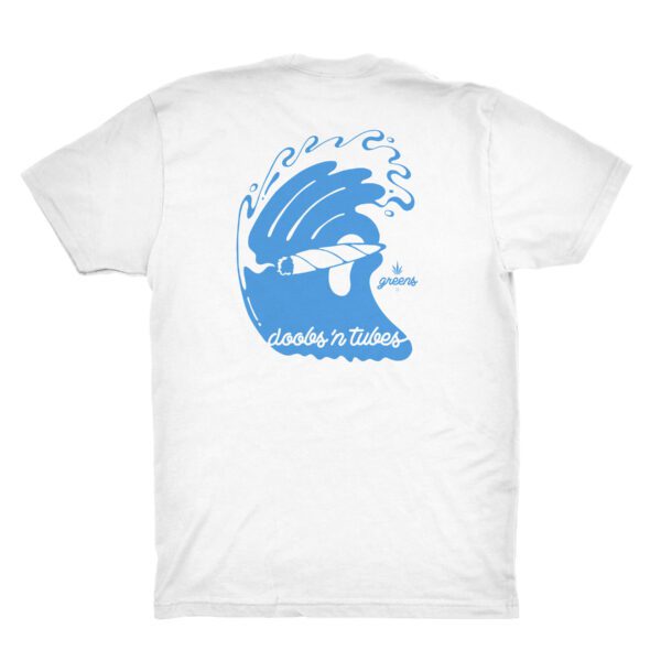 Doobs 'n Tubes design -White T-shirt