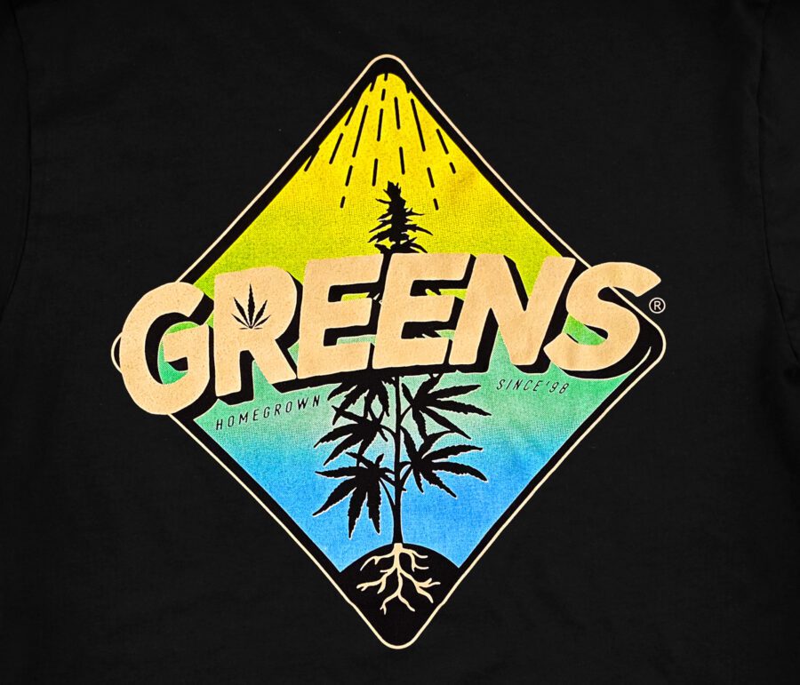 Homegrown design -Black T-shirt - Image 2