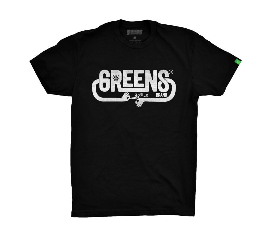 Puff Puff Pass design -Black T-shirt