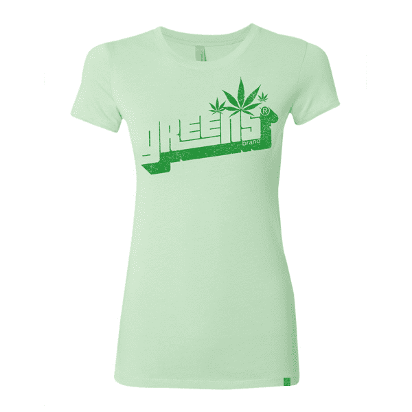 Women Stamp'd design -Mint Tee