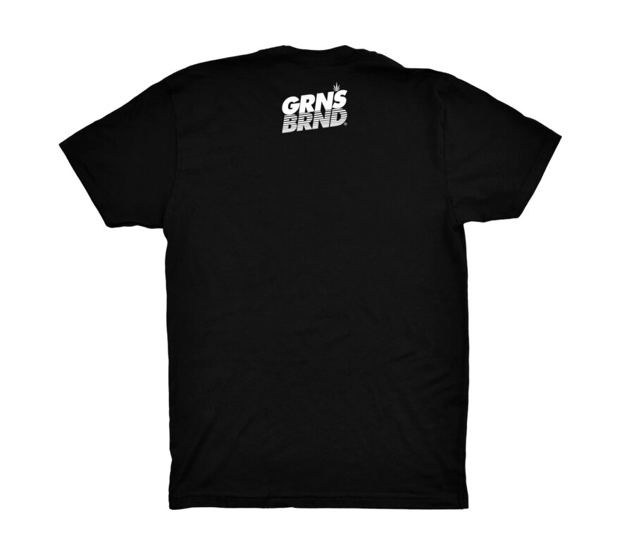 Caps Block design -Black T-shirt - Image 3