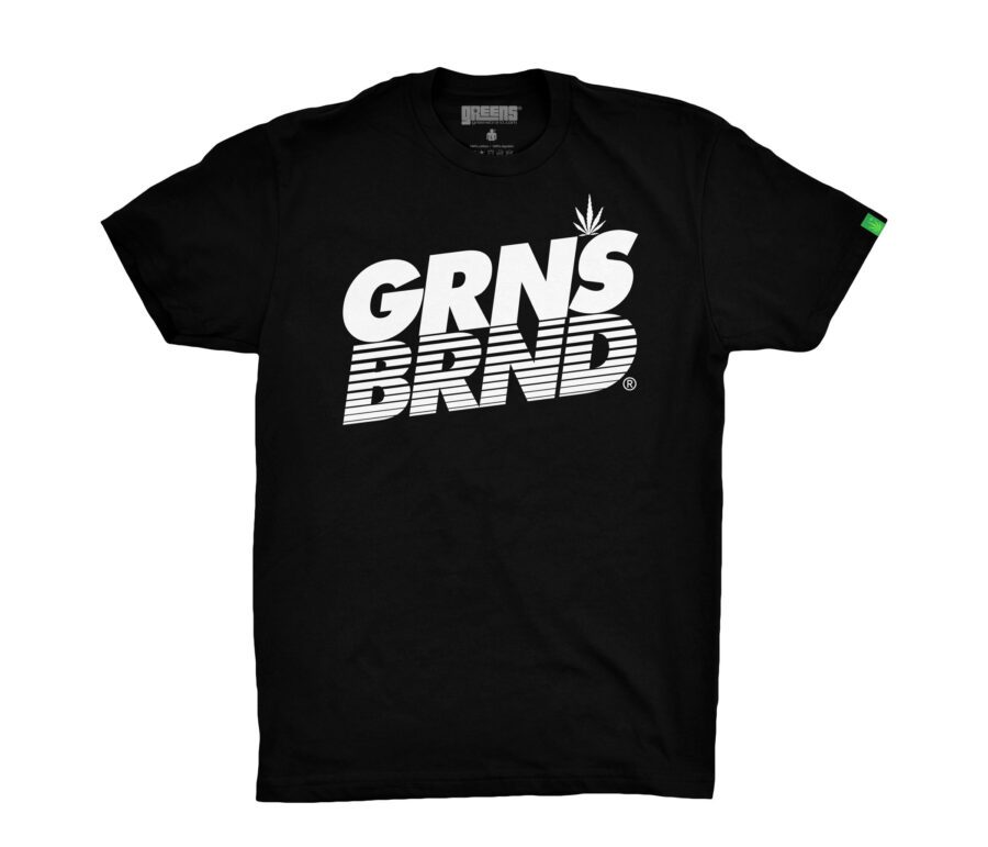 Caps Block design -Black T-shirt