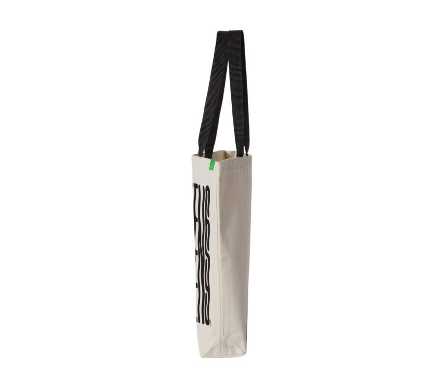 The Vapors design -Natural/Black Tote Bag - Image 2