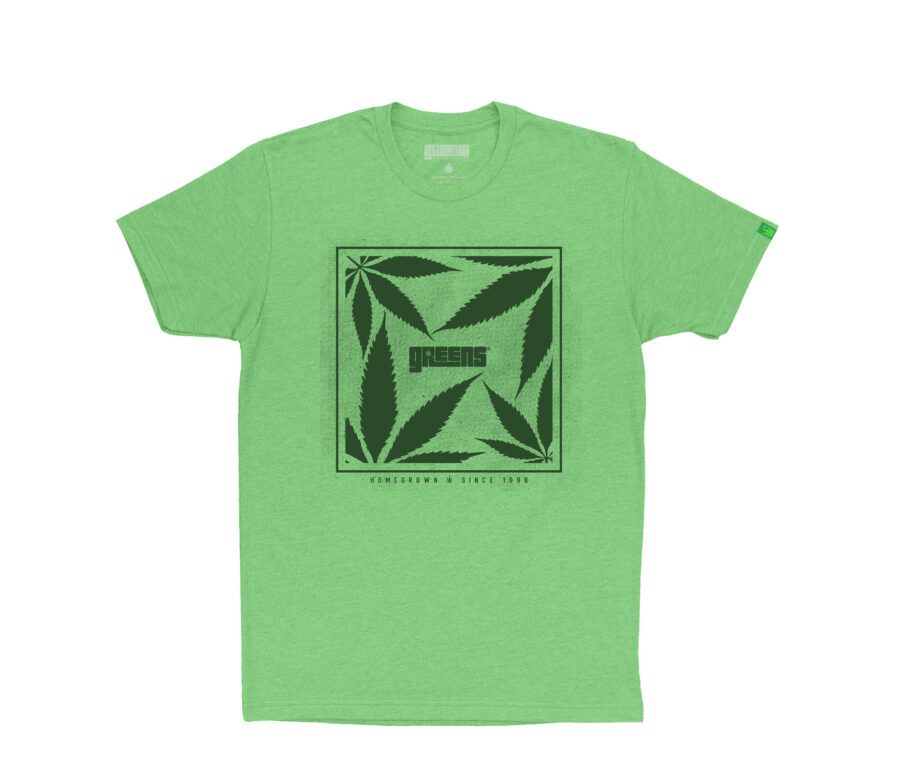 Blockprint design -Mint Green T-shirt