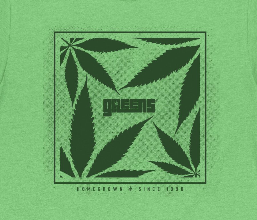 Blockprint design -Mint Green T-shirt - Image 2