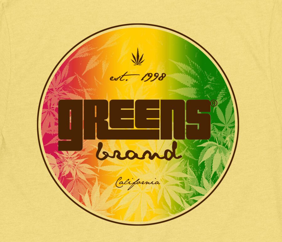 Circa'98 design -Rasta-Banana Yellow T-shirt - Image 2