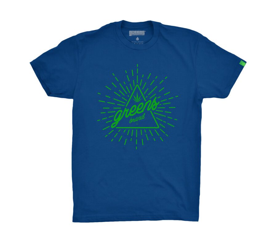 Illuminate design -Cool blue T-shirt