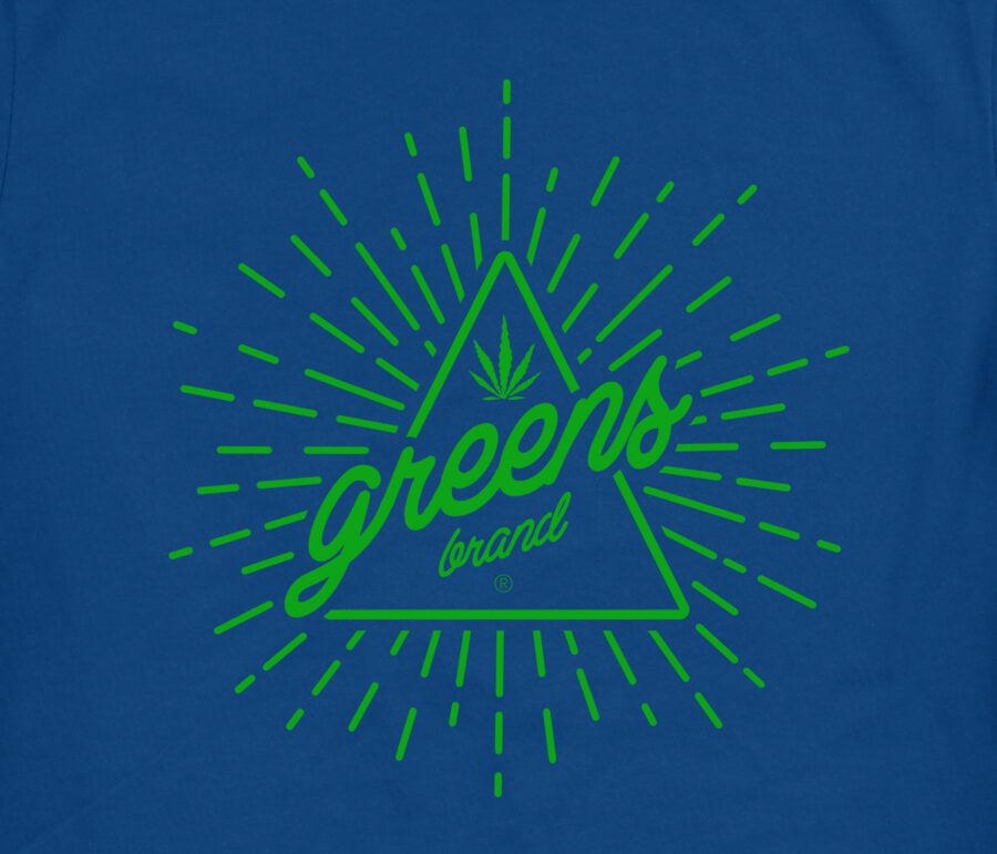 Illuminate design -Cool blue T-shirt - Image 2