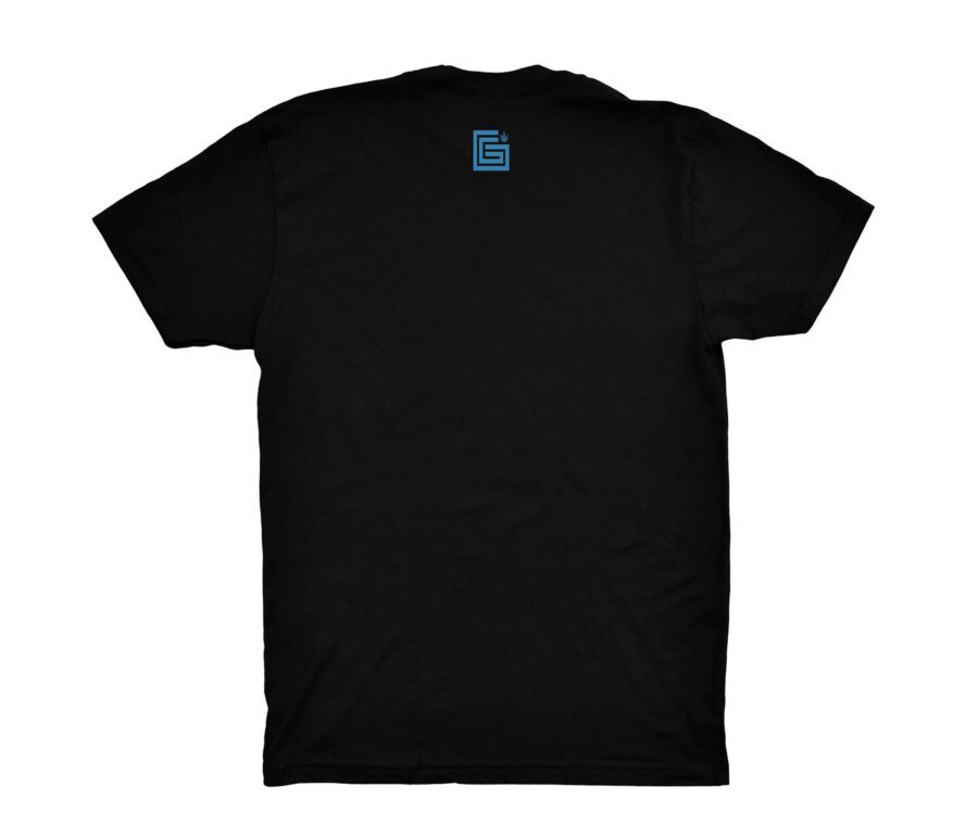 Maze design -Black T-shirt - Image 3