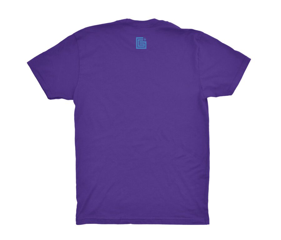 Maze design -Purple T-shirt - Image 3