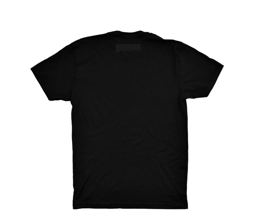 OG Logo design -Black on Black T-shirt - Image 3