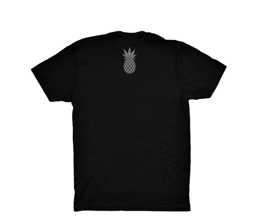 Pineapple Express design -Black T-shirt - Image 3