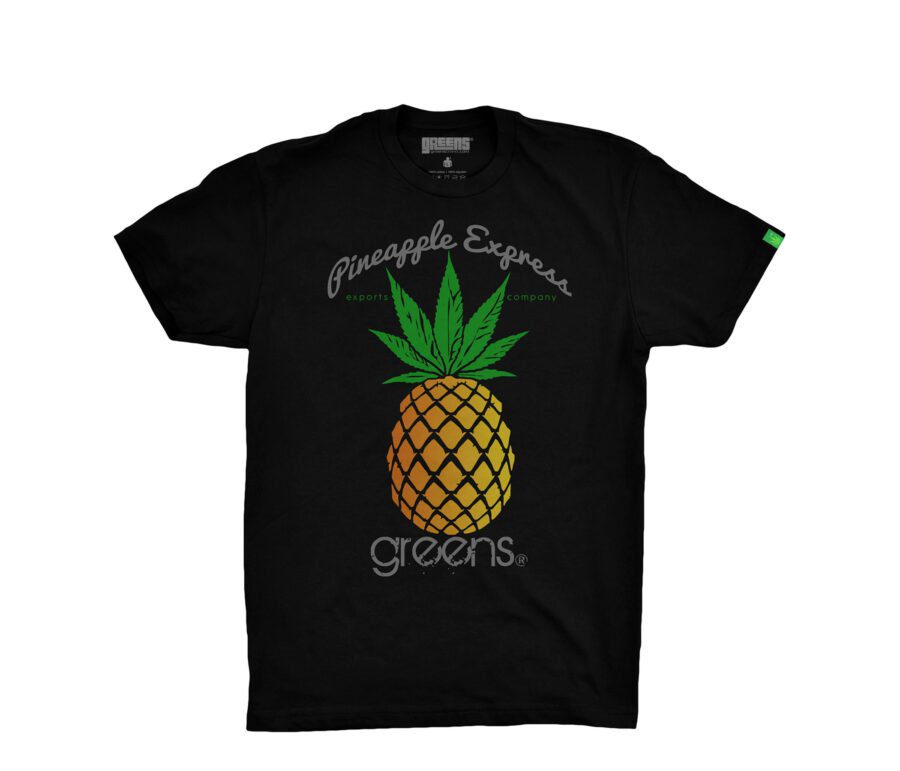 Pineapple Express design -Black T-shirt