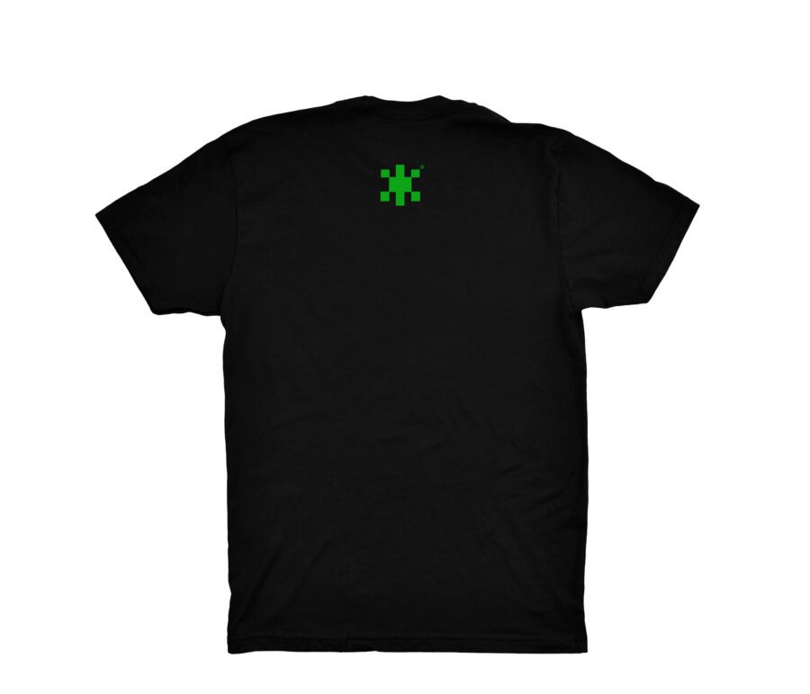 Pixels design -Black T-shirt - Image 3