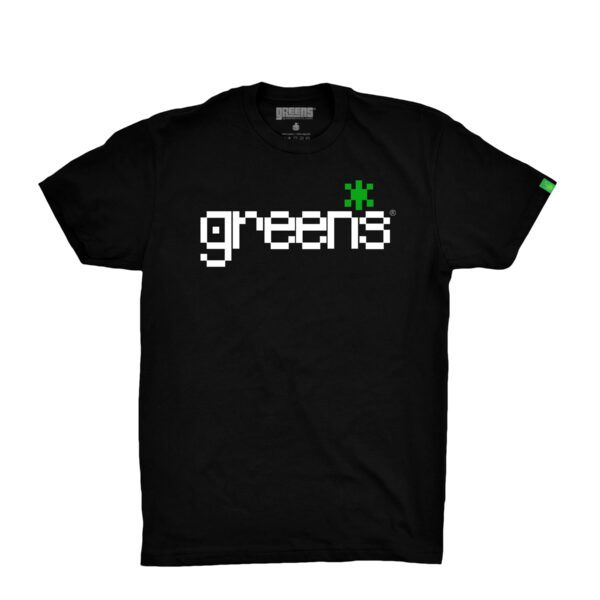 Pixels design -Black T-shirt