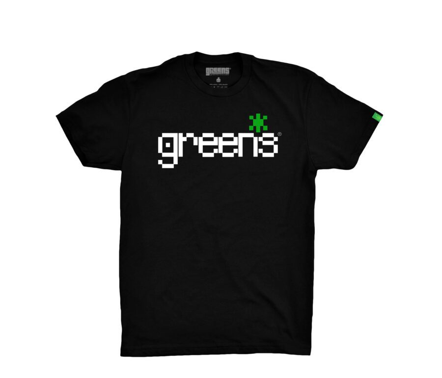 Pixels design -Black T-shirt