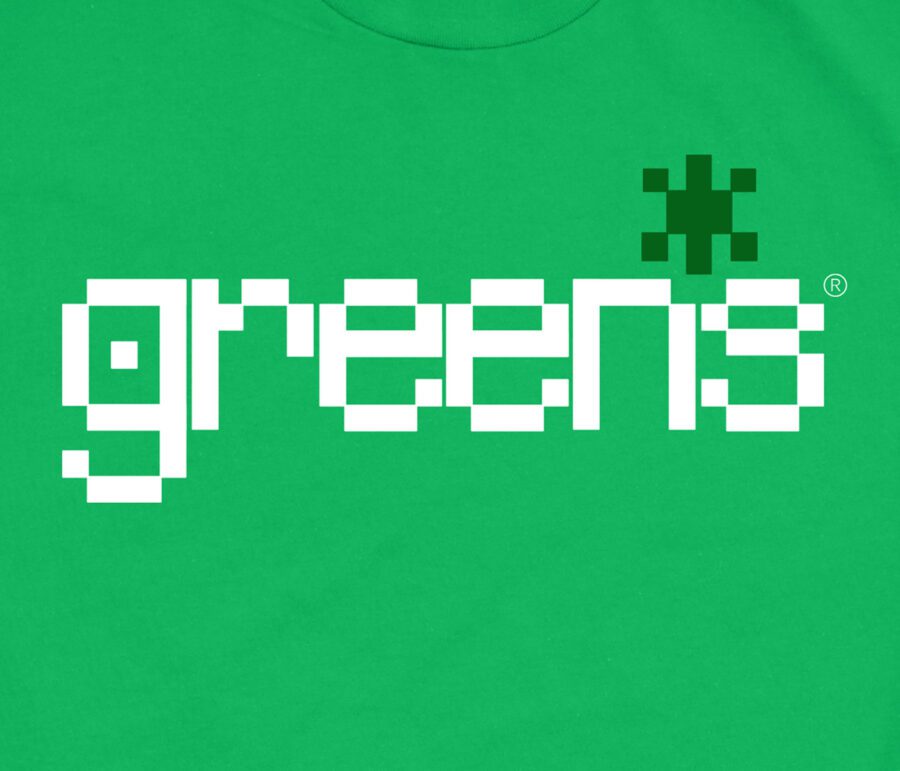 Pixels design -Green T-shirt - Image 2