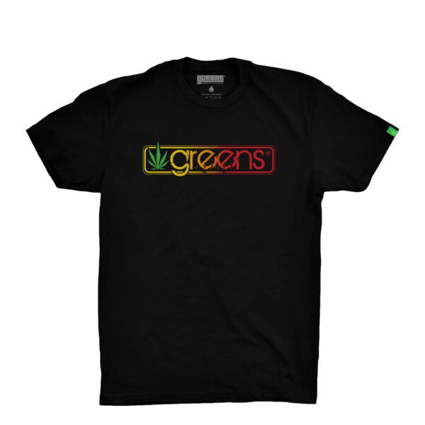 Sticks design -Black T-shirt