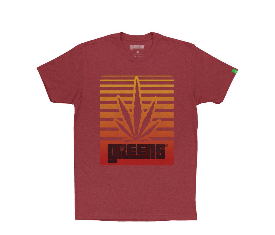 Stripin design -Cardinal Red T-shirt