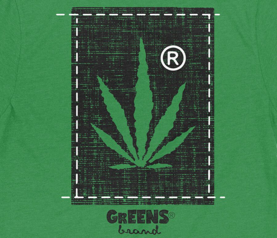 Trademark design -Vintage Green T-shirt - Image 2