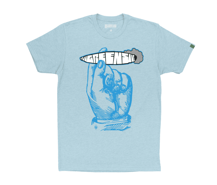 Joint design -Ice Blue T-shirt