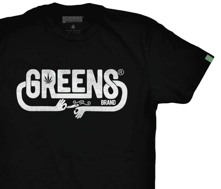 Puff Puff Pass design -Black T-shirt - Image 3