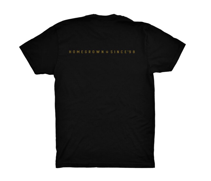 Reefer design -Black T-shirt - Image 4