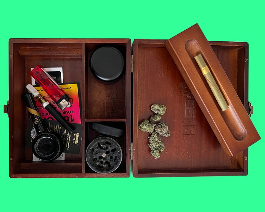 Limited-Edition greens®brand Stash Box - Image 6
