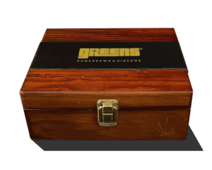 the New Limited Edition greens®brand Stash Box